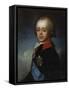 Portrait of Grand Duke Pavel Petrovich, (1754-180), Late 18th Century-Jean Louis Voille-Framed Stretched Canvas