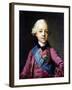 Portrait of Grand Duke Pavel Petrovich (1754-180)-Vigilius Erichsen-Framed Giclee Print