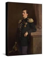 Portrait of Grand Duke Vladimir Alexandrovich of Russia (1847-190), 1880S-Ivan Nikolayevich Kramskoi-Stretched Canvas