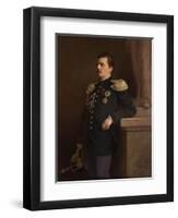 Portrait of Grand Duke Vladimir Alexandrovich of Russia (1847-190), 1880S-Ivan Nikolayevich Kramskoi-Framed Giclee Print