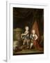 Portrait of Grand Dukes Alexander Pavlovich and Constantine Pavlovich, as Children, 1781-Richard Brompton-Framed Giclee Print