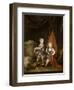 Portrait of Grand Dukes Alexander Pavlovich and Constantine Pavlovich, as Children, 1781-Richard Brompton-Framed Giclee Print