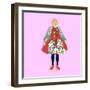 Portrait of Grayson Perry-Claire Huntley-Framed Giclee Print