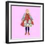 Portrait of Grayson Perry-Claire Huntley-Framed Giclee Print