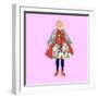 Portrait of Grayson Perry-Claire Huntley-Framed Giclee Print