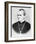 Portrait of Gregor Johann Mendel (b/w photo)-German photographer-Framed Premium Giclee Print