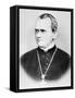 Portrait of Gregor Johann Mendel (b/w photo)-German photographer-Framed Stretched Canvas