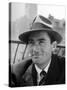 Portrait of Gregory Peck, Wearing a Hat-Nina Leen-Stretched Canvas