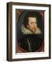 Portrait of Grey Brydges, Fifth Baron Chandos of Sudeley (C. 1581-1621) C.1615-William Larkin-Framed Giclee Print