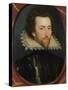 Portrait of Grey Brydges, Fifth Baron Chandos of Sudeley (C. 1581-1621) C.1615-William Larkin-Stretched Canvas