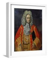 Portrait of Grigorij Dmitriewitsch Stroganoff-Roman Nikititsch Nikitin-Framed Giclee Print