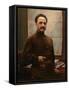 Portrait of Grigory (Serg) Ordzhonikidze (1886?193), 1929-Isaak Izrailevich Brodsky-Framed Stretched Canvas