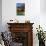 Portrait of Guernsey Cow Lying in Autum Pasture While Chewing Her Cud, Granby-Lynn M^ Stone-Mounted Photographic Print displayed on a wall