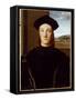 Portrait of Guidobaldo Da Montefeltro, Duke of Urbino (Oil on Canvas)-Raphael (1483-1520)-Framed Stretched Canvas