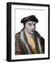 Portrait of Guillaume Bude (Budee) (Budaeus) (1467-1540), French scholar-French School-Framed Giclee Print