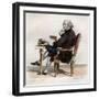 Portrait of Guillaume Chretien de Lamoignon de Malesherbes, French statesman and minister-French School-Framed Giclee Print