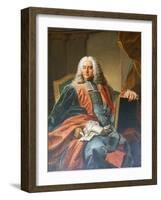 Portrait of Guillaume-Chretien De Lamoignon De Malesherbes (Paris, 1721-1794), French Lawyer and Po-Martin Van Mytens II-Framed Photographic Print