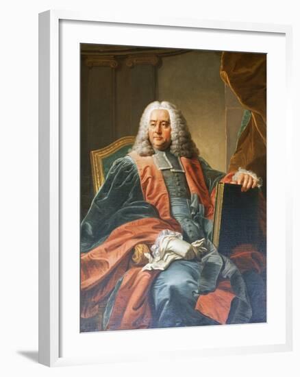 Portrait of Guillaume-Chretien De Lamoignon De Malesherbes (Paris, 1721-1794), French Lawyer and Po-Martin Van Mytens II-Framed Photographic Print