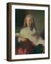 Portrait of Guillaume Joseph De L'espine (Oil on Canvas)-Jean-Marc Nattier-Framed Giclee Print