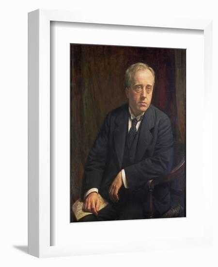 Portrait of Gustav Holst, 1923-Bernard Munns-Framed Giclee Print