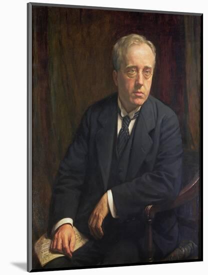 Portrait of Gustav Holst, 1923-Bernard Munns-Mounted Giclee Print