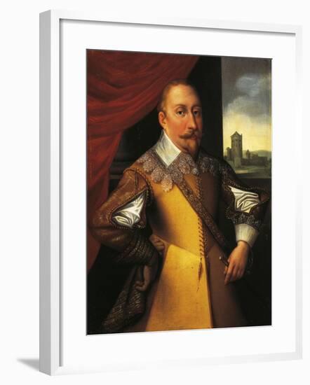 Portrait of Gustav Ii Adolf, King of Sweden-null-Framed Giclee Print