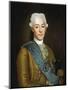 Portrait of Gustav III of Sweden-null-Mounted Giclee Print