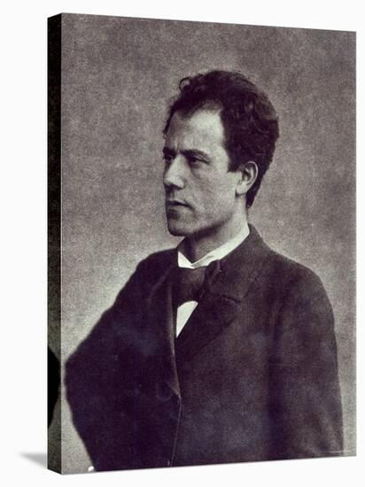 Portrait of Gustav Mahler, 1897-null-Stretched Canvas