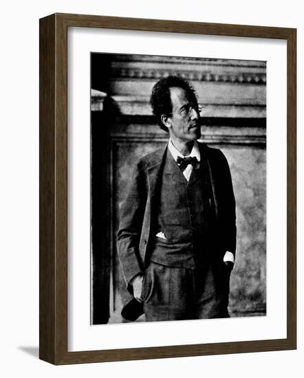 Portrait of Gustav Mahler-null-Framed Photographic Print