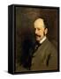 Portrait of Gustav Natorp, C.1883-84-John Singer Sargent-Framed Stretched Canvas