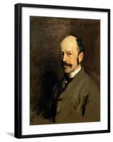 Portrait of Gustav Natorp, C.1883-84-John Singer Sargent-Framed Giclee Print