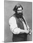 Portrait of Gustave Courbet-Nadar-Mounted Photographic Print