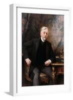 Portrait of Gustave Eiffel (1832-192)-Aimé Nicolas Morot-Framed Giclee Print