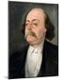 Portrait of Gustave Flaubert (1821-188)-Pierre François Eugène Giraud-Mounted Giclee Print