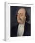 Portrait of Gustave Flaubert (1821-80) 1868-81-Eugene Giraud-Framed Giclee Print