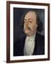 Portrait of Gustave Flaubert (1821-80) 1868-81-Eugene Giraud-Framed Giclee Print