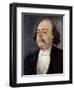 Portrait of Gustave Flaubert - by Eugene Giraud-null-Framed Giclee Print
