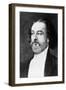 Portrait of Gustave Flaubert (Rouen, 1821-Croisset, 1880), French Writer-null-Framed Giclee Print