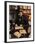 Portrait of Gustave Geffroy-Paul Cézanne-Framed Giclee Print