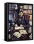 Portrait of Gustave Geoffroy by Paul Cezanne-null-Framed Stretched Canvas