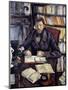 Portrait of Gustave Geoffroy by Paul Cezanne-null-Mounted Giclee Print