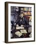 Portrait of Gustave Geoffroy by Paul Cezanne-null-Framed Giclee Print