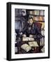 Portrait of Gustave Geoffroy by Paul Cezanne-null-Framed Giclee Print
