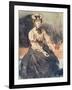 Portrait of Gwen John (1876-1939)-Augustus Edwin John-Framed Giclee Print