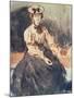 Portrait of Gwen John (1876-1939)-Augustus Edwin John-Mounted Giclee Print
