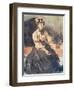 Portrait of Gwen John (1876-1939)-Augustus Edwin John-Framed Giclee Print