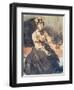 Portrait of Gwen John (1876-1939)-Augustus Edwin John-Framed Giclee Print