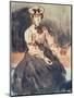 Portrait of Gwen John (1876-1939)-Augustus Edwin John-Mounted Giclee Print