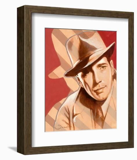 Portrait of H. Bogart-Joadoor-Framed Art Print