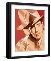 Portrait of H. Bogart-Joadoor-Framed Art Print